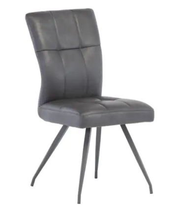 WOF Kabana Faux Leather/Fabric Dining Chair