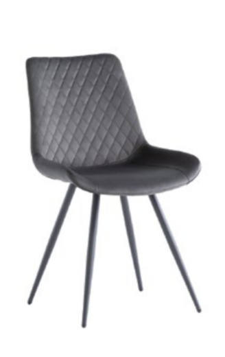 WOF Mabel Graphite Dining Chair