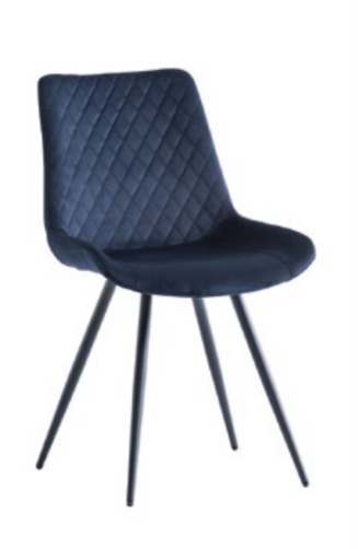 WOF Mabel Deep Blue Dining Chair