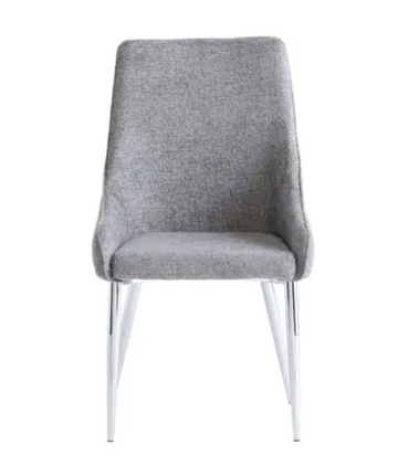 WOF Rhone Ash Textured Fabric Dining Chair