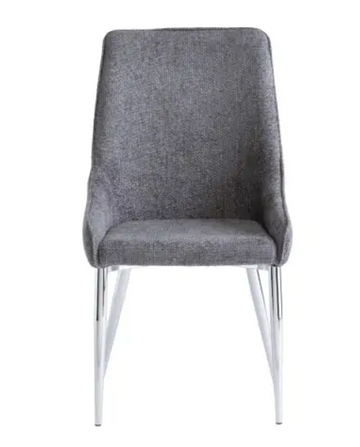 WOF Rhone Graphite Textured Fabric Dining Chair