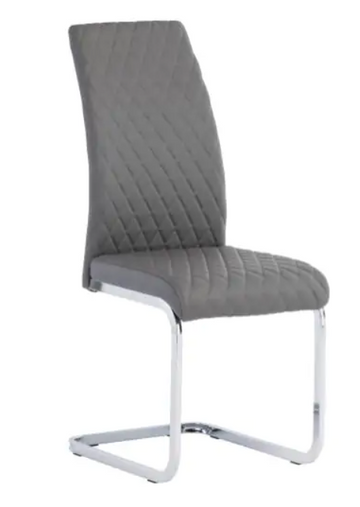 WOF Tokyo Grey Cantilever Dining Chair