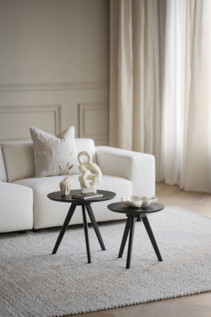 RO YUMI NESTING TABLES BLACK