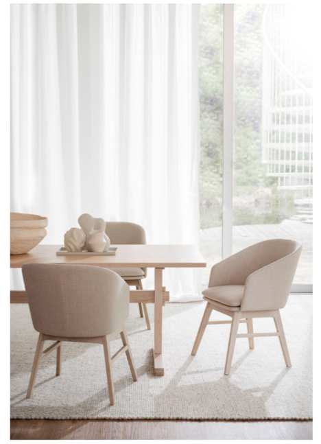 RO WINDHAM ARMCHAIR BEIGE/WHITEWASH