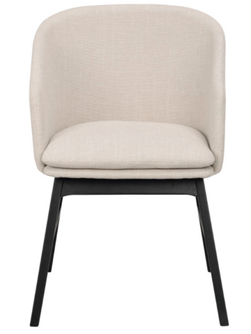 RO WINDHAM ARMCHAIR BEIGE/BLACK