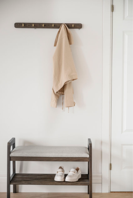 RO INVERNESS HOOK RAIL BROWN