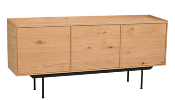 RO BREWERTON SIDEBOARD OAK/BLACK