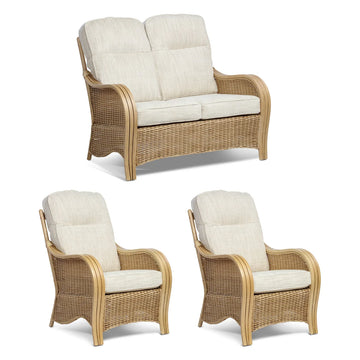 De Nirut Light Oak 2 Seater Suite