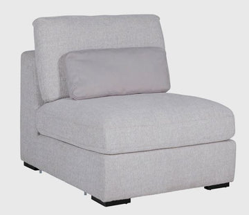 VL MODULAR Armless Sectional Light Grey
