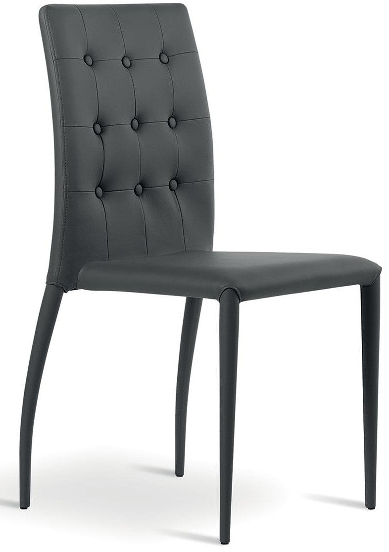 NATISA Alba Italy Dining Chair Anthracite – Kian Furniture
