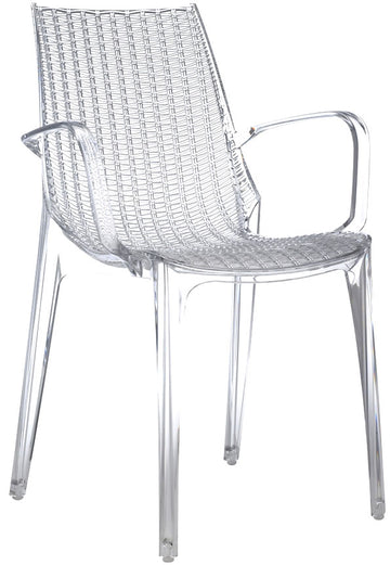 SC Tricot Italy Arm-Chair Clear Transparent