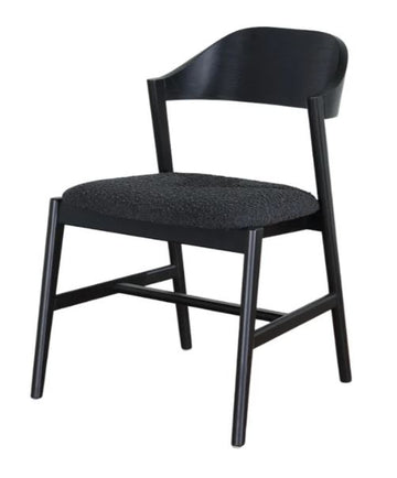 AM Carrington Black Dining Chair Type 2