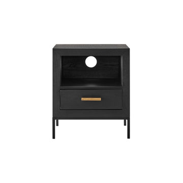 DAX Black Night Table/Side Table