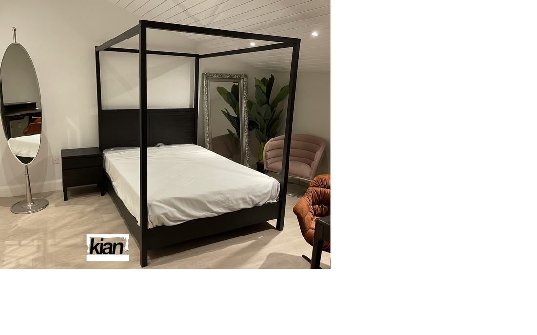 Boho Boutique 4 Poster 5' Bed