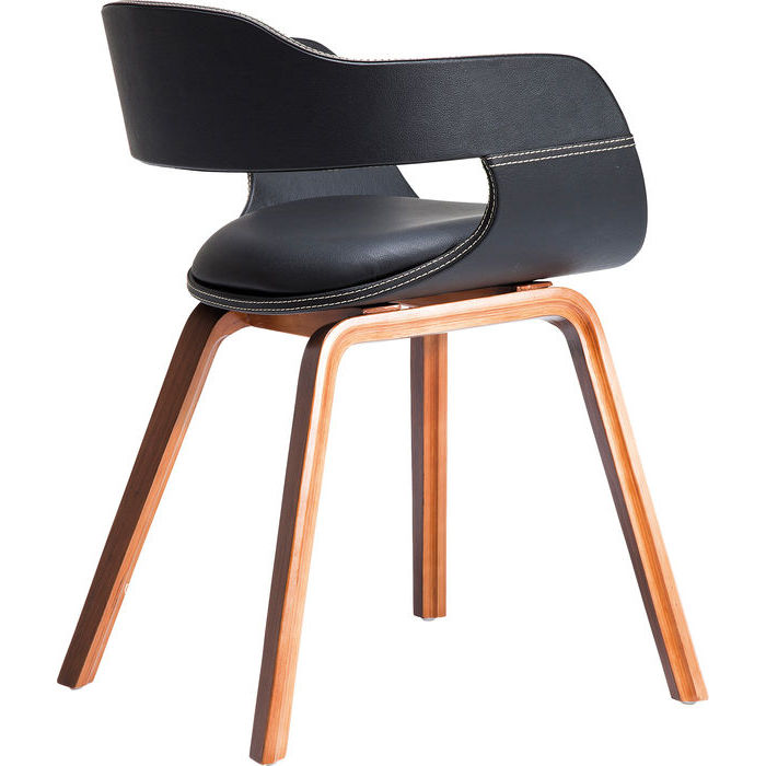 Chair with Armrest Costa Walnut - Kian Furniture