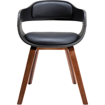 Chair with Armrest Costa Walnut - Kian Furniture