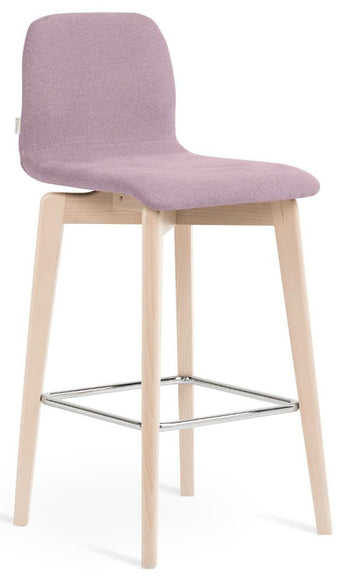 NAT CIAO SGW65 Malva Oak Bar Stool