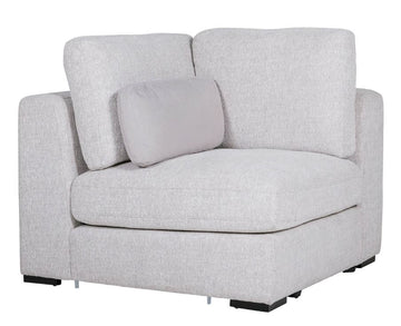Vl Modular Corner Arm Sectional Light Grey