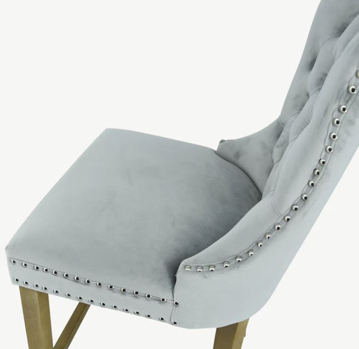 Saxon Grey Bar Stool