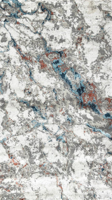 Din - Style 5 Blue Rust - 120cm x 180cm