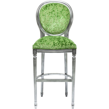 Posh Silber Green Bar Stool - Kian Furniture