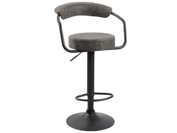 AM Hanna Bar Stool Grey