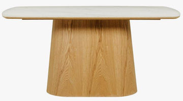 Ind Rectangle Dining Table 1600 in Sand