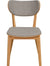 Kato Chair Oak/Light Grey