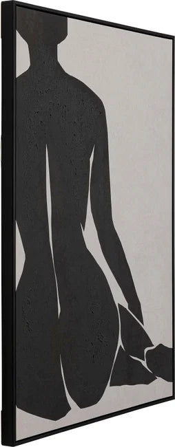 Canvas Print Nude Lady 70x110cm