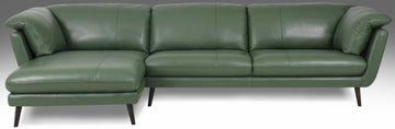 DM Lifeform L Shaped Sofa Leather Left Facing