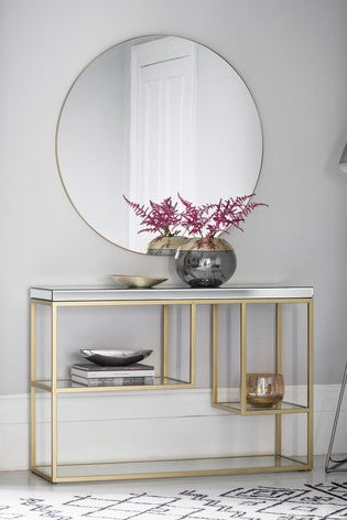 GA Pippard Console Table Champagne