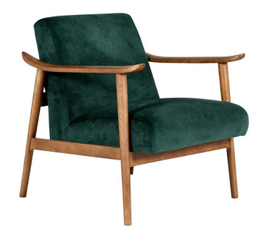 Retro ArmChair Green Heath