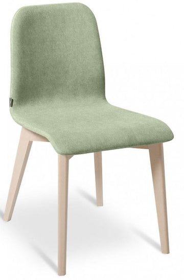 NAT Hello Italy Wood Natural Leg Stone Green