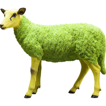 Deco Figurine Sheep Colore Green - Kian Furniture
