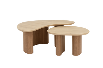 ZI Romano Organic Set of 2 Coffee Table