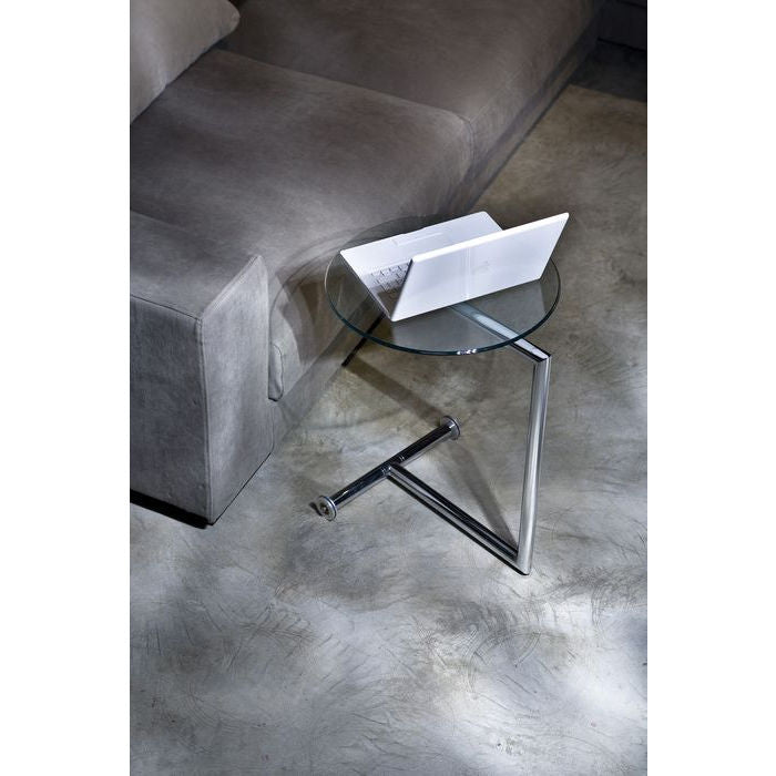 Side Table Easy Living Clear Ø46cm - Kian Furniture