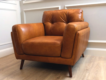 HT LORA ARMCHAIR HIGH GRADE LEATHER