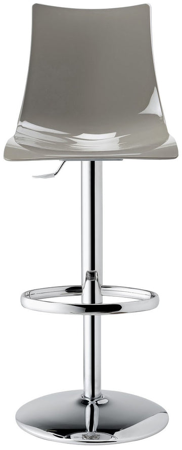 SC Italy Zebra Up Stool Dove Grey