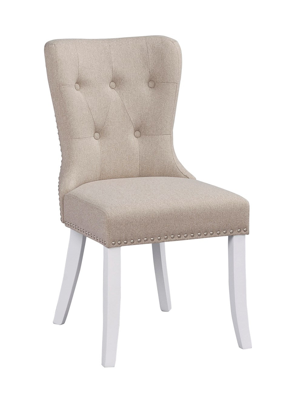 RO Ade Dining Chair Beige/White