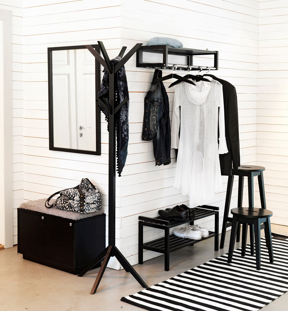 RO CONFETTI SHOE STORAGE BLACK