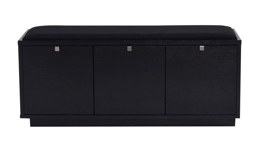 RO Confe Bench 3 Drawers Black/Black
