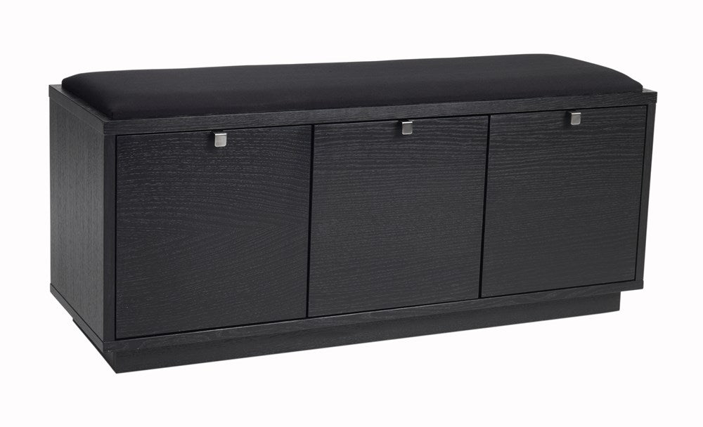 RO Confe Bench 3 Drawers Black/Black