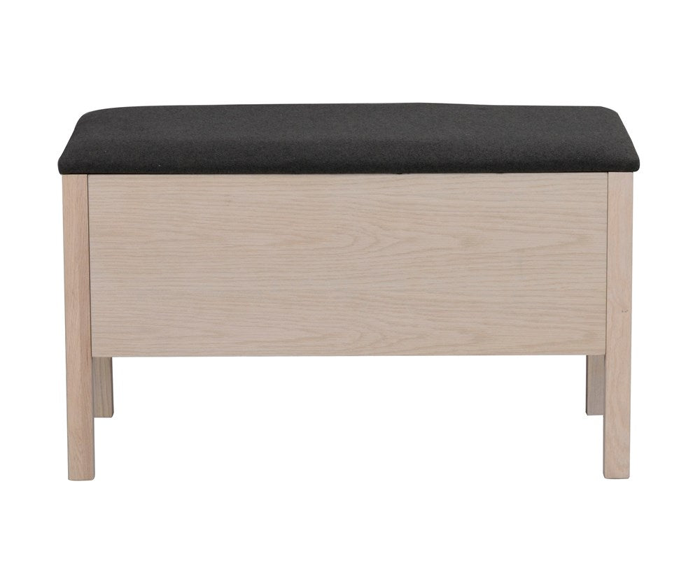 RO Confe Storage Bench White Pigmented