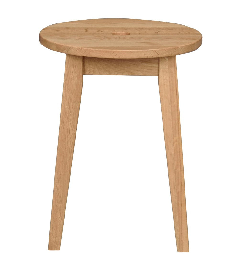 RO Met Stool Oak