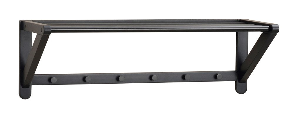 RO Met Hat Shelf Single Black