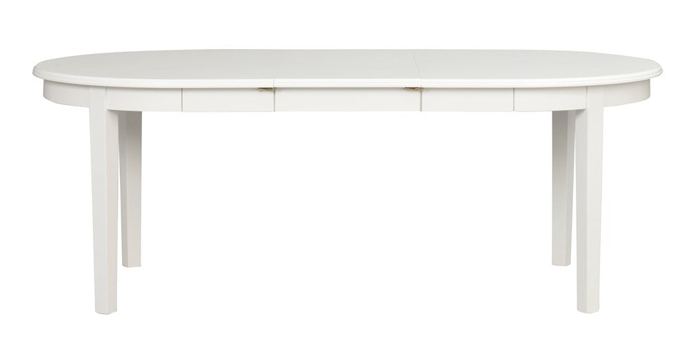 RO Koste Extending Dining Table Oval White