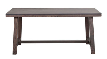 ROWICO Brooklyn Extending Dining Table H 170x95 Dark Brown