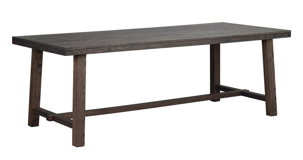 RO Brooklyn Extending Dining Table H 220x95 Dark Brown