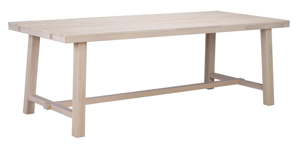 RO Brooklyn Extending Dining Table H 220x95 Whitewash