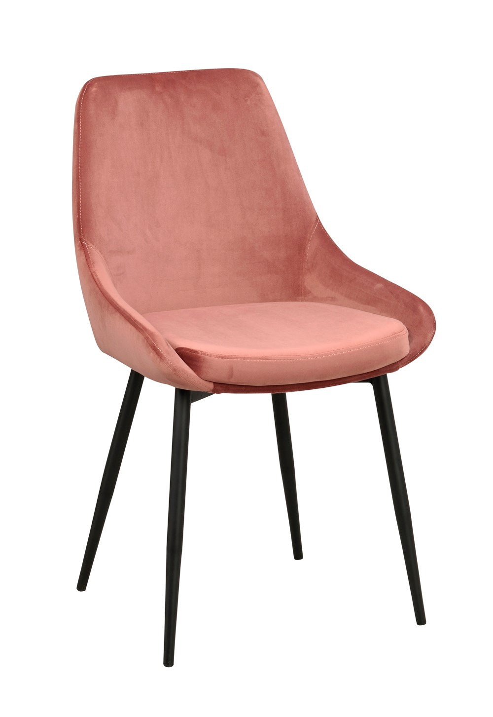 RO Sier Dining Chair Pink Velvet